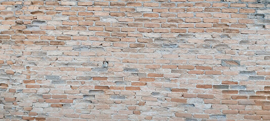 Brick Wall  background close up texture, São Paulo, Brazil
