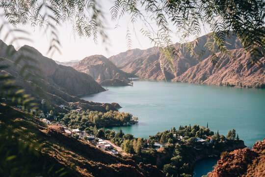 view of mbalse next to mountains in Argentina