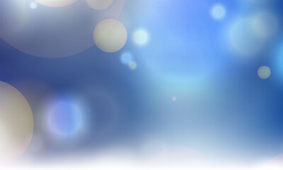 Beautiful bokeh circles abstract background.