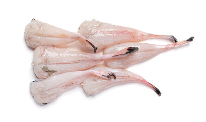 Fresh fish, monkfish tail
