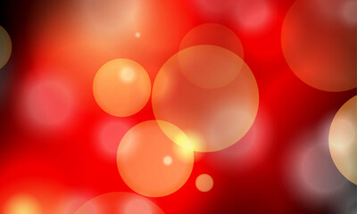 Beautiful bokeh circles abstract background.
