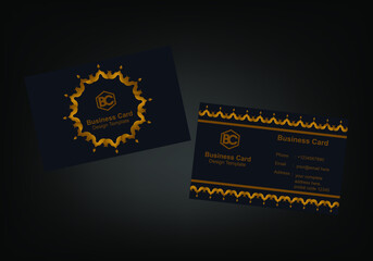 Luxurious Background. Business Card Design Templates 