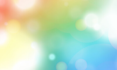 Beautiful bokeh circles abstract background.