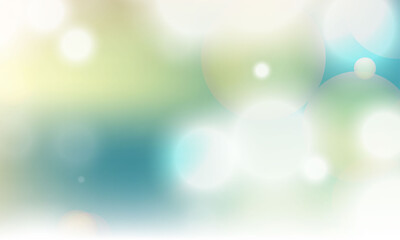 Beautiful bokeh circles abstract background.