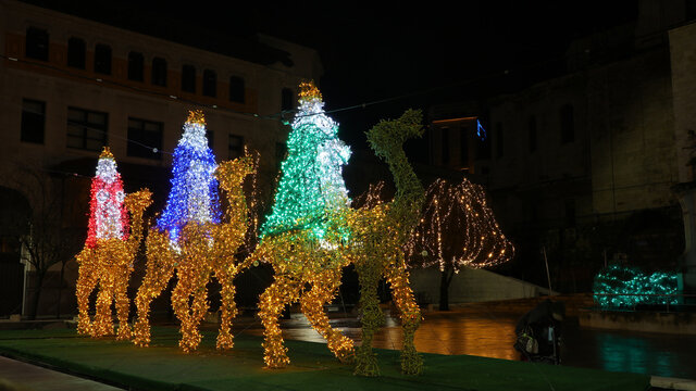 Reyes magos, Plaza de las atarazanas ,Santander, Cantabria, Espa&ntilde;a