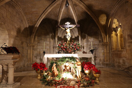 Iglesia del Cristo o Iglesia Baja, Catedral de Santander, Cantabria, Espa&ntilde;a
