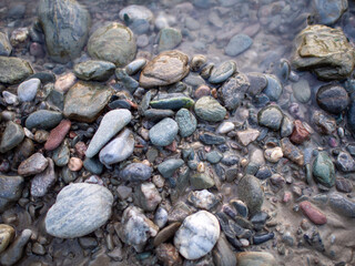 pebbles on the beach