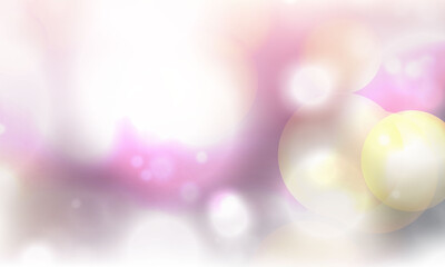 Beautiful bokeh circles abstract background.