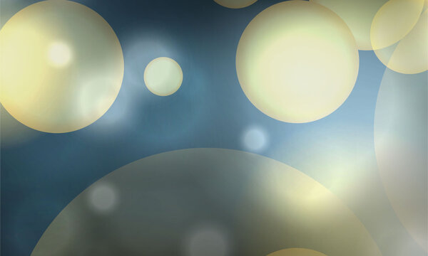 Beautiful bokeh circles abstract background. © Stefan