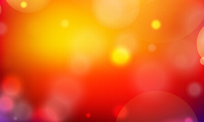 Beautiful bokeh circles abstract background.