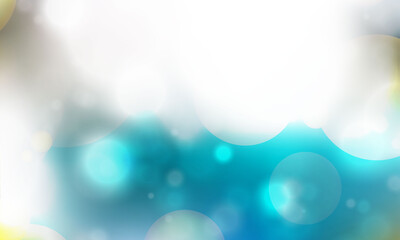 Beautiful bokeh circles abstract background.