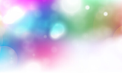 Beautiful bokeh circles abstract background.