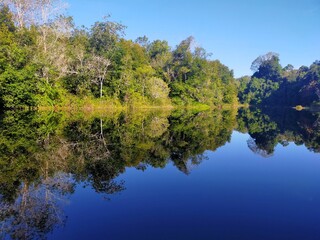 Fototapeta premium Danau Biru