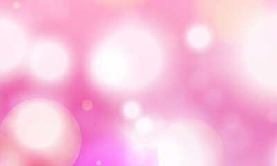 Beautiful bokeh circles abstract background.