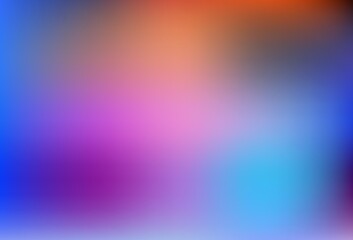 Light Blue, Red vector blurred shine abstract template.