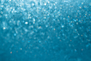 Fototapeta na wymiar Blue shiny abstract background, leaks