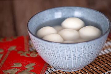 A bowl of food for the Lantern Festival