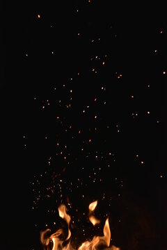 fire burning