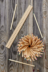 Colored Pencils In A Jar