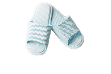 Blue casual slipper for putting