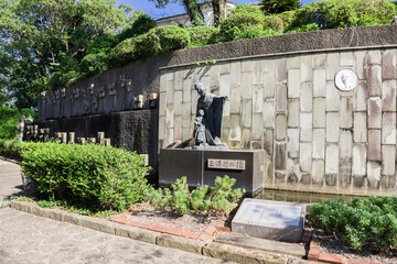 グラバー園　三浦環の像