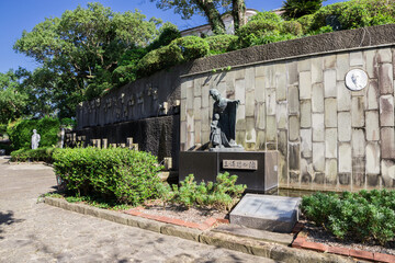 グラバー園　三浦環の像 © area1964