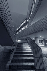Fototapeta premium Staircase of modern architecture