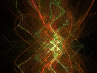 Imaginatory fractal background Image