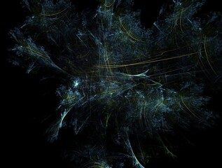 Imaginatory fractal background Image