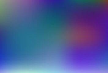 Light Pink, Blue vector blurred shine abstract template.