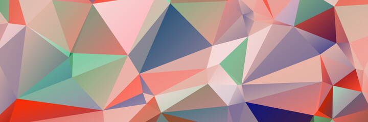 Fototapeta premium Abstract Color Polygon Background Design, Abstract Geometric Origami Style With Gradient. Presentation,Website, Backdrop, Cover,Banner,Pattern Template