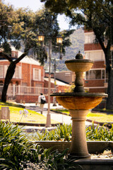 Obraz premium fountain in the park