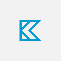 Vector illustration of a logo design forming letters and symbols