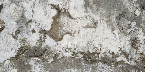 Concrete Wall Texture with Deep Crack and Highlight