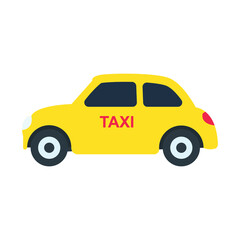 Taxi car or transportation icon