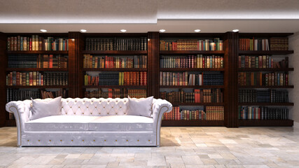 Fototapeta premium テレビ会議背景用 ZOOM会議背景用 CG プライベートジェット ラウンジ video conferencing