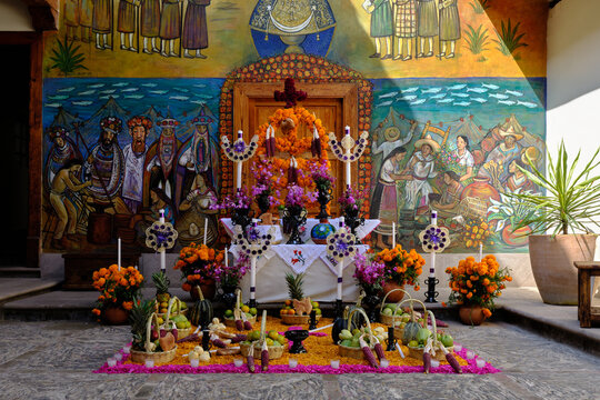 Dia de muerto en Patzcuaro Michoacan