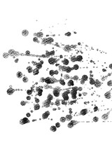 Black ink textures splatter on white background,Abstract background,ink Abstract,Water Abstract