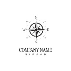 Compass Logo Template vector icon illustration design © dar