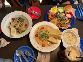 chicken and vegetable salad