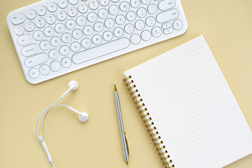 블루투스키보드와 홈오피스