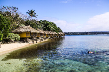 Vanuatu after cyclone Pam destruction