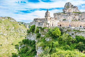 Chiesa di San Pietro Caveoso (Church of Saint Peter Caveoso) in Matera, Italy