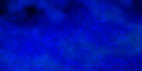 Fototapeta na wymiar Light BLUE vector backdrop with lines, triangles.