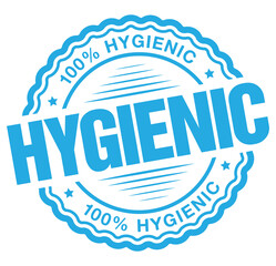 Hygienic. Vector Blue Icon.