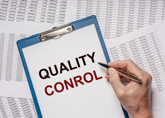 Quality control inscription. System of safety of products