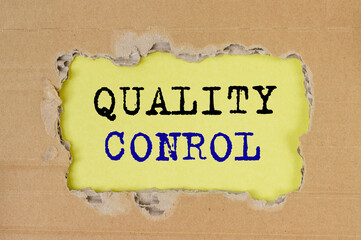 Quality control inscription. System of safety of products