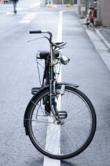 Fototapeta na wymiar 古い自転車