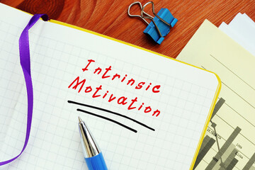  Intrinsic Motivation inscription on the sheet.