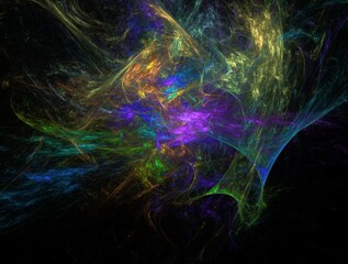 Imaginatory fractal background Image